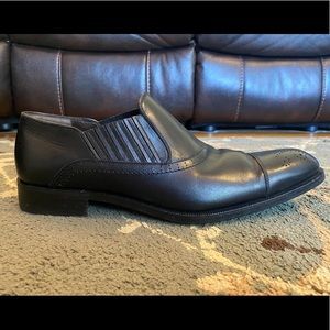 Salvatore Ferragamo Lavorazione Originale Mens Loafers Black Sz 11 EE.